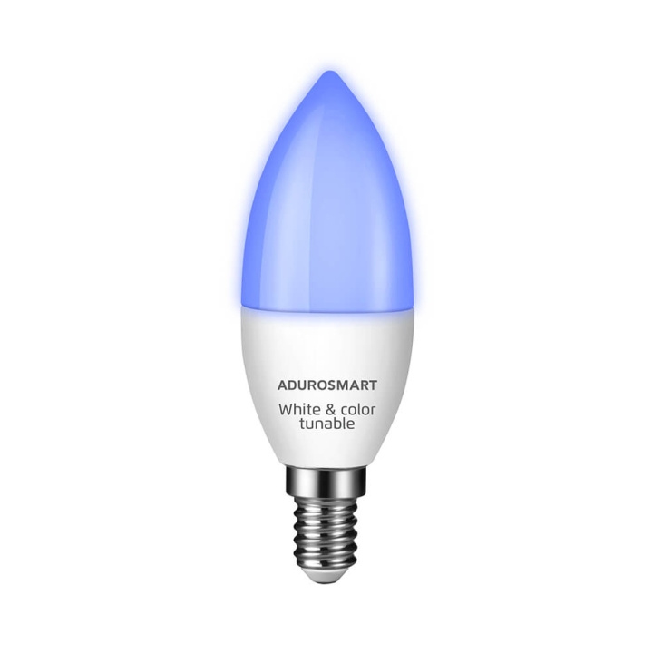 ADUROSMART Bulb E14 RGBW Dimmable Zigbee in de groep HUISHOUDEN & TUIN / Smart home / Slimme verlichting bij TP E-commerce Nordic AB (C01389)