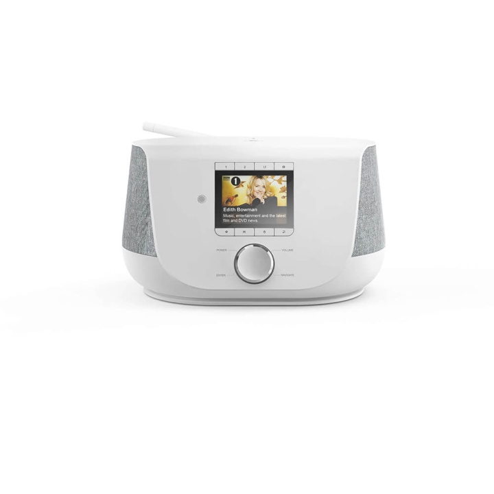 HAMA Radio DAB+ FM Internet Bluetooth White in de groep HOME ELECTRONICS / Audio & Beeld / Thuisbioscoop, Hifi en Draagbaar / Radio & Wekkers / internetradio bij TP E-commerce Nordic AB (C01411)