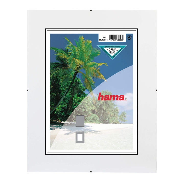 HAMA Clip-Fix Frameless Picture Ho lder, normal glass, 21 x 29.7 in de groep HUISHOUDEN & TUIN / Interieur / Fotolijsten bij TP E-commerce Nordic AB (C01423)