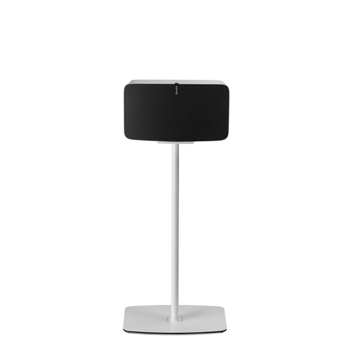 FLEXSON Floor Stand for Sonos FIVE/PLAY:5 White in de groep HOME ELECTRONICS / Audio & Beeld / Luidsprekers & accessoires / Accessoires bij TP E-commerce Nordic AB (C01475)