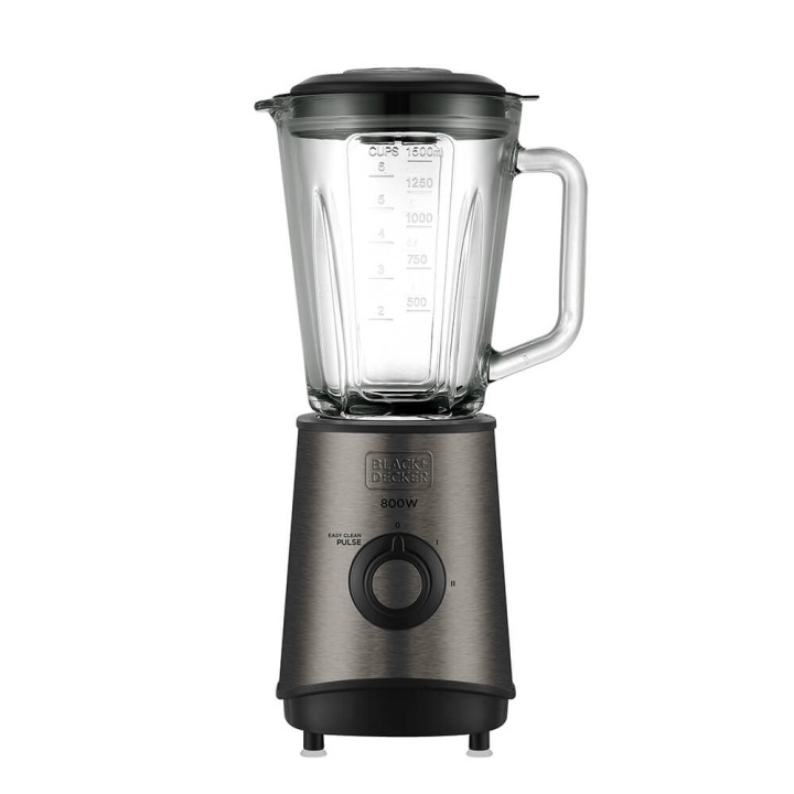 BLACK+DECKER Blender 800W Brushed in de groep HUISHOUDEN & TUIN / Huishoudelijke apparaten / Keukentools & -apparatuur / Mixers & Blenders bij TP E-commerce Nordic AB (C01487)