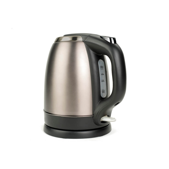 Black+Decker Waterkoker 1,2L Geborsteld Staal in de groep HUISHOUDEN & TUIN / Huishoudelijke apparaten / Water & Sap / Waterkokers bij TP E-commerce Nordic AB (C01498)
