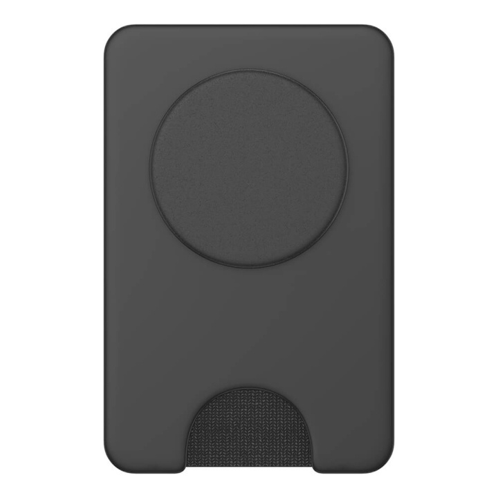 POPSOCKETS Wallet Black Magnestic Magsafe Wallet+ with Gripp in de groep SMARTPHONE & TABLETS / Overige accessoires / Popsockets bij TP E-commerce Nordic AB (C01532)