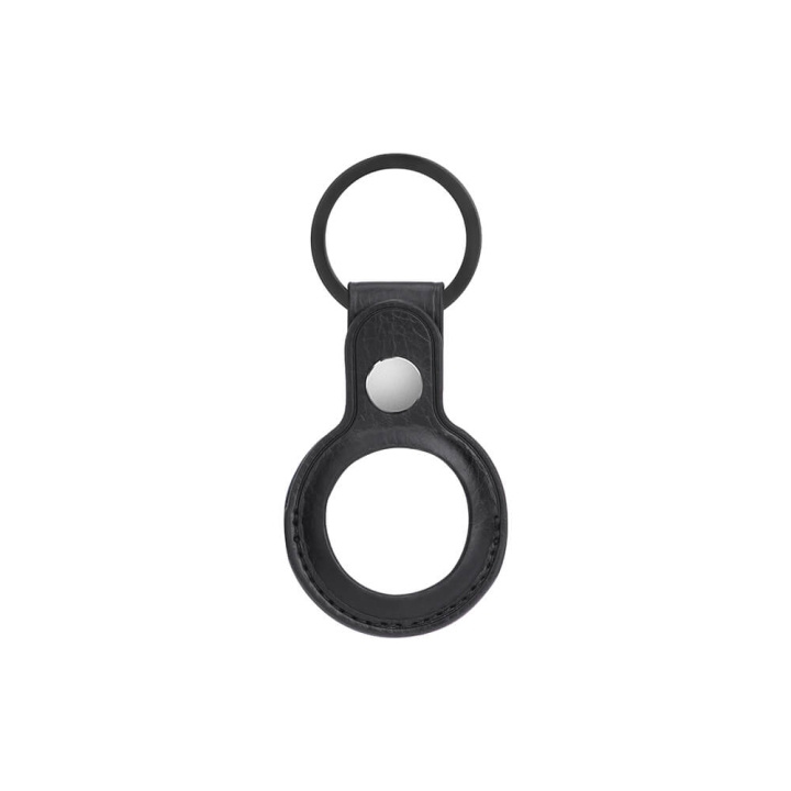 ONSALA Airtag Holder Black with Keyring in de groep SMARTPHONE & TABLETS / Overige accessoires / Overige bij TP E-commerce Nordic AB (C01540)