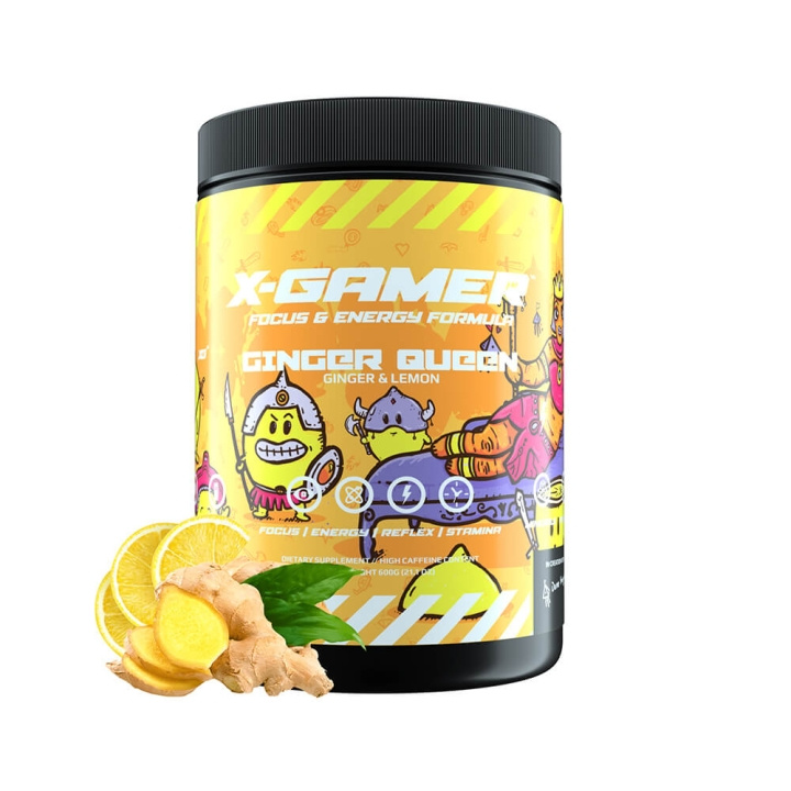 X-GAMER X-Tubz Ginger Queen 600g in de groep COMPUTERS & RANDAPPARATUUR / GAMING / Energiedrankjes voor gamers bij TP E-commerce Nordic AB (C01568)