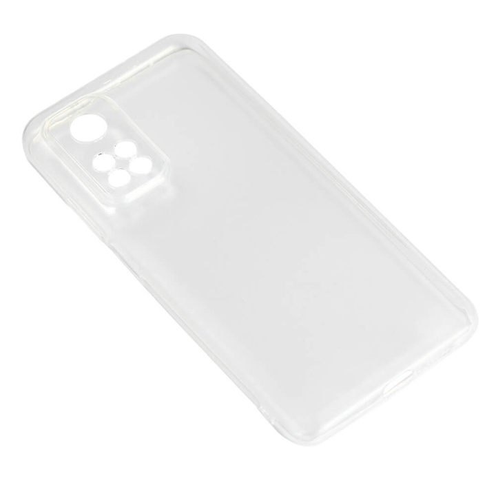 GEAR Mobilecover Transparent TPU Xiaomi Mi 10T 5G / 10T Pro 5G in de groep SMARTPHONE & TABLETS / Mobielbescherming / Xiaomi bij TP E-commerce Nordic AB (C01590)