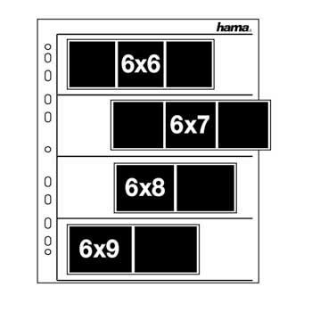 Negative Sleeves, medium size format, glassine in de groep HOME ELECTRONICS / Foto & Video / Fotoapparatuur / Overige bij TP E-commerce Nordic AB (C01659)