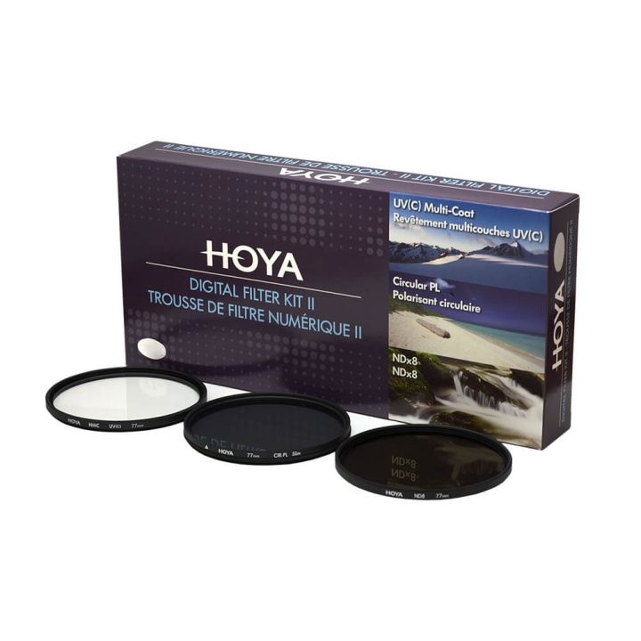 HOYA Filterkit UV(C) Pol.Circ. NDx8 40,5mm in de groep HOME ELECTRONICS / Foto & Video / Fotoapparatuur / Camerafilter / Polarisatiefilters bij TP E-commerce Nordic AB (C01701)
