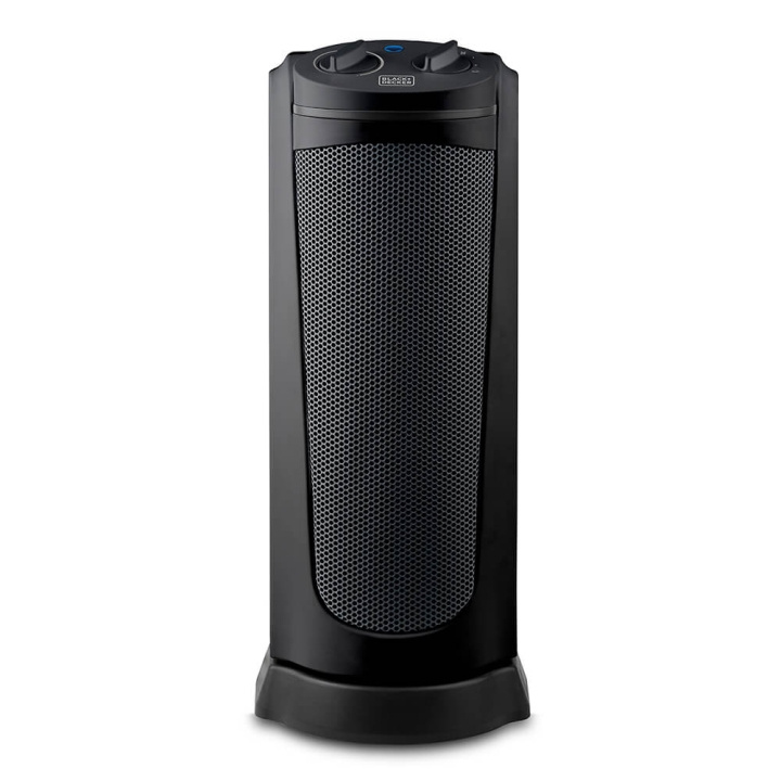 BLACK+DECKER Ceramic Fan Heater Tower 2000W Black in de groep HUISHOUDEN & TUIN / Ventilatoren & Klimaatproducten / Luchtverhitters bij TP E-commerce Nordic AB (C01879)