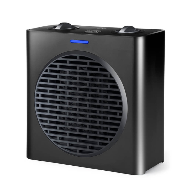 BLACK+DECKER Ceramic Fan Heater 1500W Black in de groep HUISHOUDEN & TUIN / Ventilatoren & Klimaatproducten / Luchtverhitters bij TP E-commerce Nordic AB (C01881)