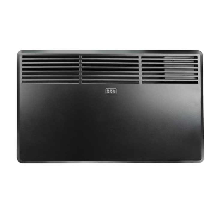 BLACK+DECKER Wall Panel Heater 1200W Black in de groep HUISHOUDEN & TUIN / Ventilatoren & Klimaatproducten / Radiatoren bij TP E-commerce Nordic AB (C01884)