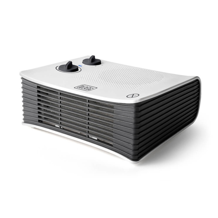 BLACK+DECKER Fan Heater 2000W White Flat in de groep HUISHOUDEN & TUIN / Ventilatoren & Klimaatproducten / Luchtverhitters bij TP E-commerce Nordic AB (C01889)