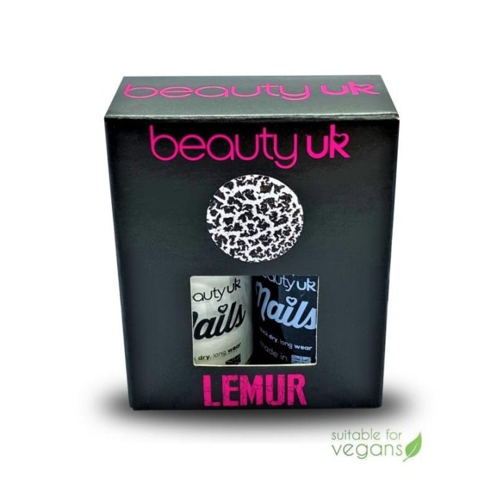 Beauty UK Nails Wild Things - Lemur 2x11ml in de groep BEAUTY & HEALTH / Manicure/pedicure / Nagellak bij TP E-commerce Nordic AB (C01999)