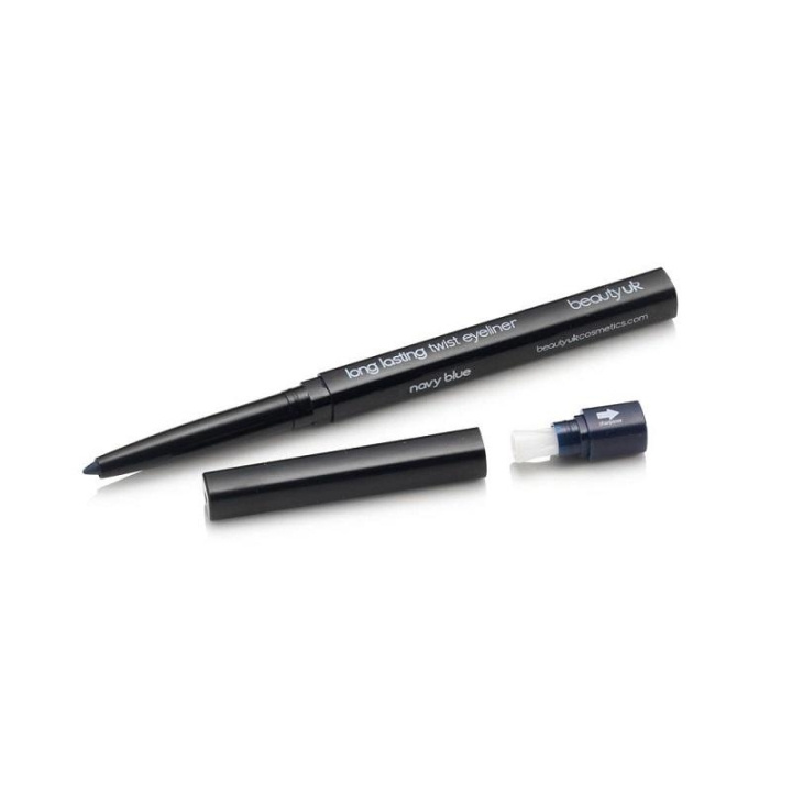 Beauty UK Twist Eye Liner Pencil - Navy Blue in de groep BEAUTY & HEALTH / Makeup / Ogen & Wenkbrauwen / Eyeliner / Kajal bij TP E-commerce Nordic AB (C02001)