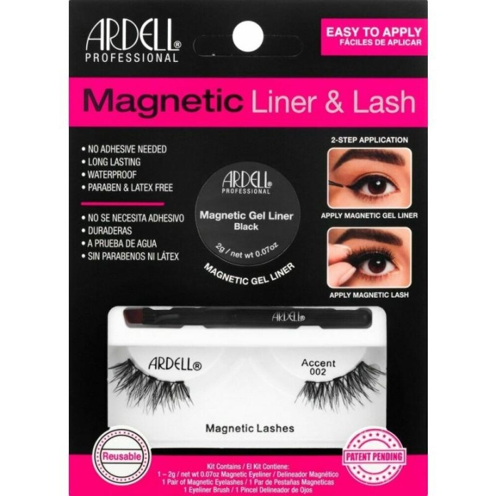 Ardell Magnetic Liner & Lash - Accent 002 in de groep BEAUTY & HEALTH / Makeup / Ogen & Wenkbrauwen / Nepwimpers bij TP E-commerce Nordic AB (C02013)