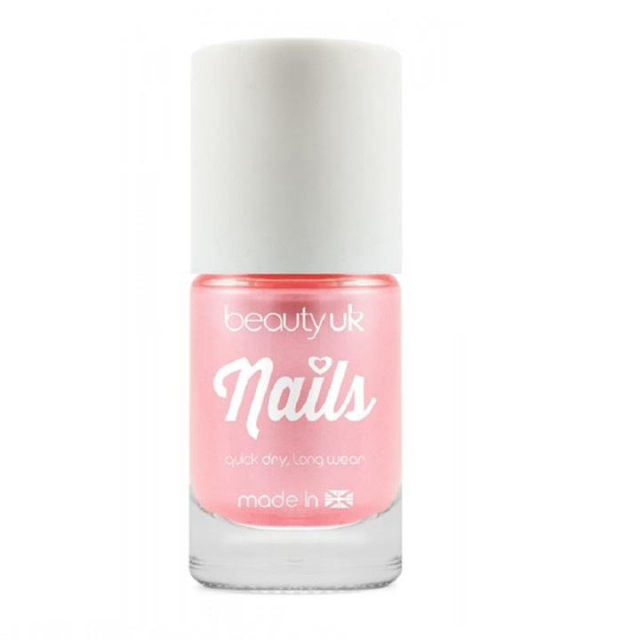 Beauty UK Candy Pearl Nail Polish - Rosa in de groep BEAUTY & HEALTH / Manicure/pedicure / Nagellak bij TP E-commerce Nordic AB (C02033)