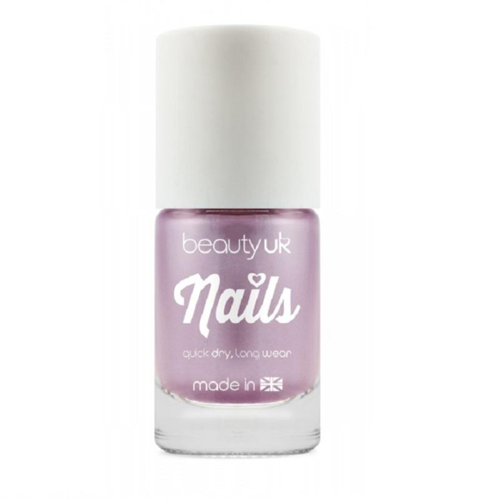 Beauty UK Candy Pearl Nail Polish - Lilac in de groep BEAUTY & HEALTH / Manicure/pedicure / Nagellak bij TP E-commerce Nordic AB (C02034)