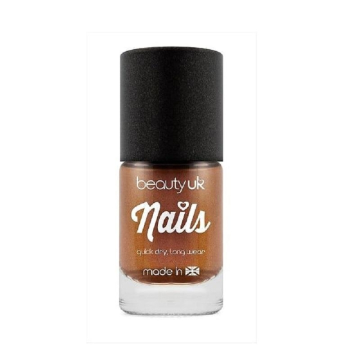 Beauty UK Chrome Nail Polish - Koppar in de groep BEAUTY & HEALTH / Manicure/pedicure / Nagellak bij TP E-commerce Nordic AB (C02036)