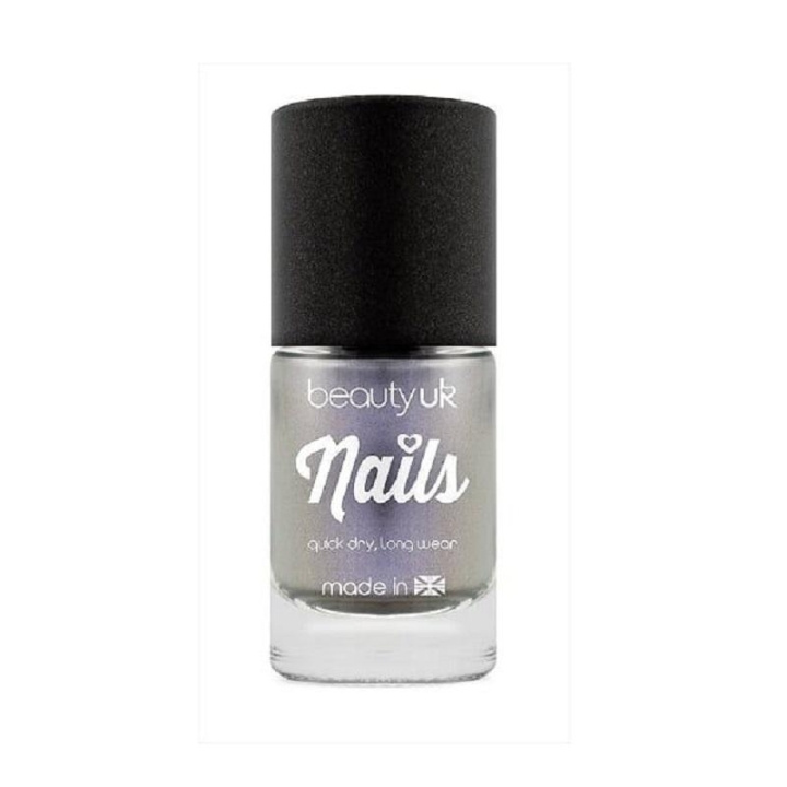 Beauty UK Chrome Nail Polish - Silver in de groep BEAUTY & HEALTH / Manicure/pedicure / Nagellak bij TP E-commerce Nordic AB (C02038)