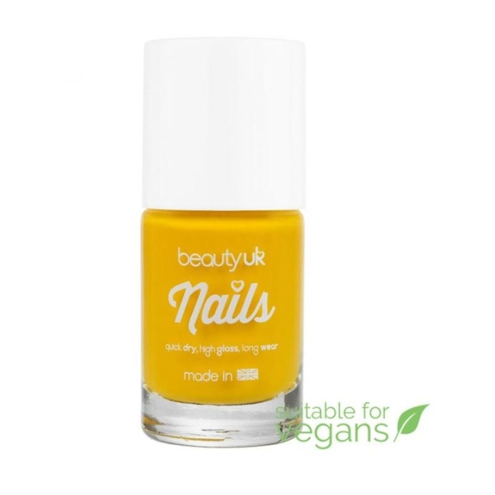 Beauty UK Nail Polish no.14 - Daffodil Delight in de groep BEAUTY & HEALTH / Manicure/pedicure / Nagellak bij TP E-commerce Nordic AB (C02054)