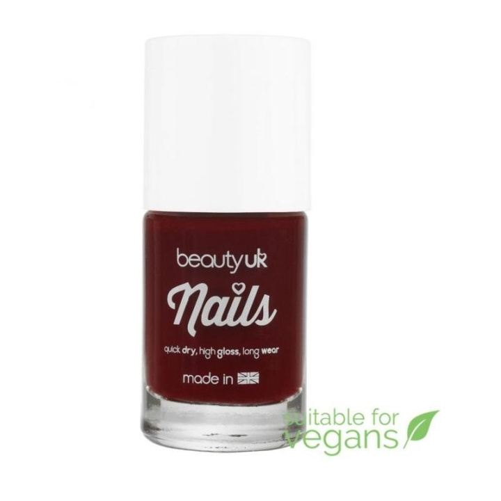 Beauty UK Nail Polish no.21 - Rouge Rendezvous in de groep BEAUTY & HEALTH / Manicure/pedicure / Nagellak bij TP E-commerce Nordic AB (C02068)
