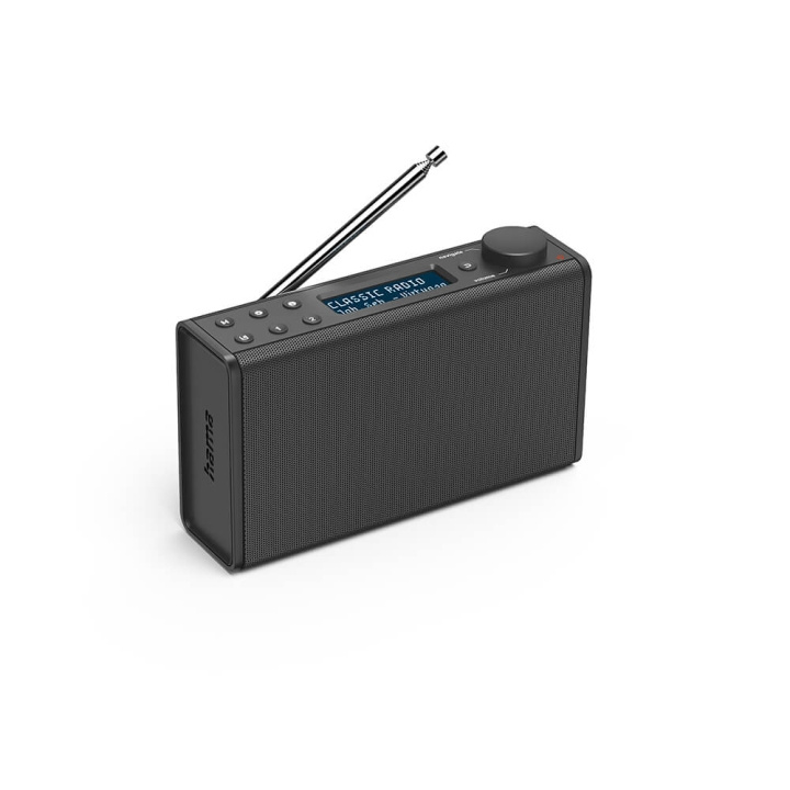 HAMA Radio FM/DAB/DAB+ Battery Operation Black in de groep HOME ELECTRONICS / Audio & Beeld / Thuisbioscoop, Hifi en Draagbaar / Radio & Wekkers / Draadloze audiozender bij TP E-commerce Nordic AB (C02181)