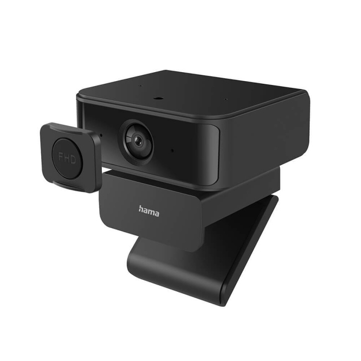 HAMA Webcam C-650 Face Tracking 1080p in de groep COMPUTERS & RANDAPPARATUUR / Computeraccessoires / Webcamera\'s bij TP E-commerce Nordic AB (C02186)