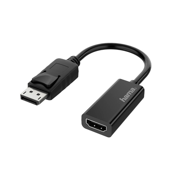 HAMA Adapter Multimedia DisplayPort-HDMI 4K in de groep COMPUTERS & RANDAPPARATUUR / Computerkabels / DisplayPort / Adapters bij TP E-commerce Nordic AB (C02260)