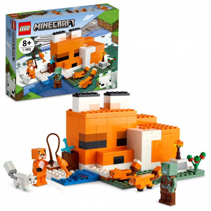 Lego Minecraft - Rävstugan in de groep SPEELGOED, KINDER- & BABYPRODUCTEN / Speelgoed / Bouwspeelgoed / Lego bij TP E-commerce Nordic AB (C02275)