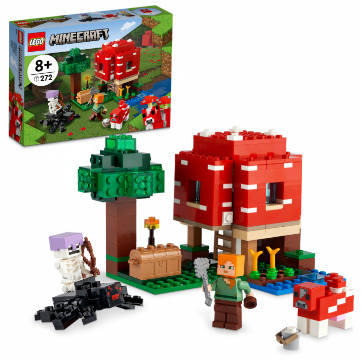 Lego Minecraft - Svamphuset in de groep SPEELGOED, KINDER- & BABYPRODUCTEN / Speelgoed / Bouwspeelgoed / Lego bij TP E-commerce Nordic AB (C02276)