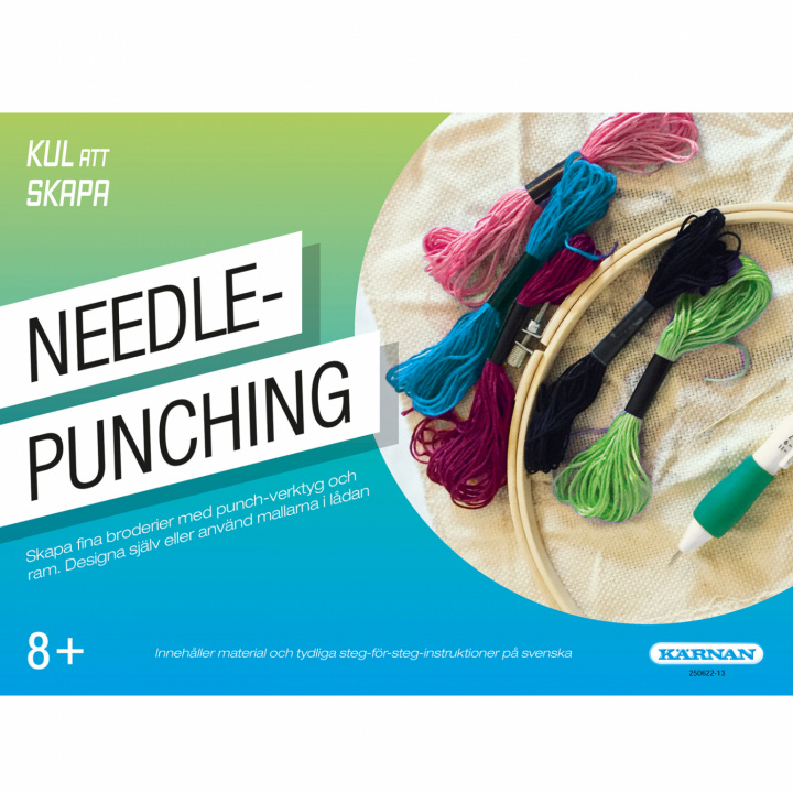 Kärnan Kul att skapa needle punching in de groep SPEELGOED, KINDER- & BABYPRODUCTEN / Speelgoed / Ambachten bij TP E-commerce Nordic AB (C02287)
