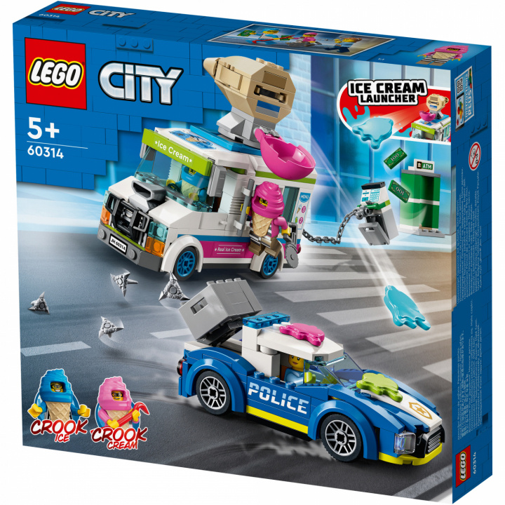 Lego City Police - Polisjakt efter glassbil in de groep SPEELGOED, KINDER- & BABYPRODUCTEN / Speelgoed / Bouwspeelgoed / Lego bij TP E-commerce Nordic AB (C02306)