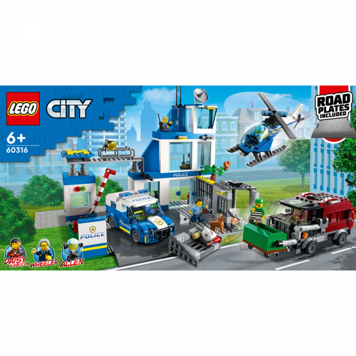 Lego City Police - Polisstation in de groep SPEELGOED, KINDER- & BABYPRODUCTEN / Speelgoed / Bouwspeelgoed / Lego bij TP E-commerce Nordic AB (C02308)