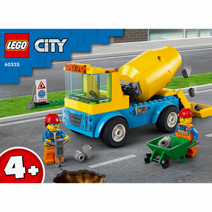 Lego City Great Vehicles - Cementblandare in de groep SPEELGOED, KINDER- & BABYPRODUCTEN / Speelgoed / Bouwspeelgoed / Lego bij TP E-commerce Nordic AB (C02314)