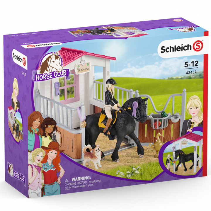 Schleich Horse Box with Horse Club Tori & Princess in de groep SPEELGOED, KINDER- & BABYPRODUCTEN / Speelgoed / Speelgoed bij TP E-commerce Nordic AB (C02403)