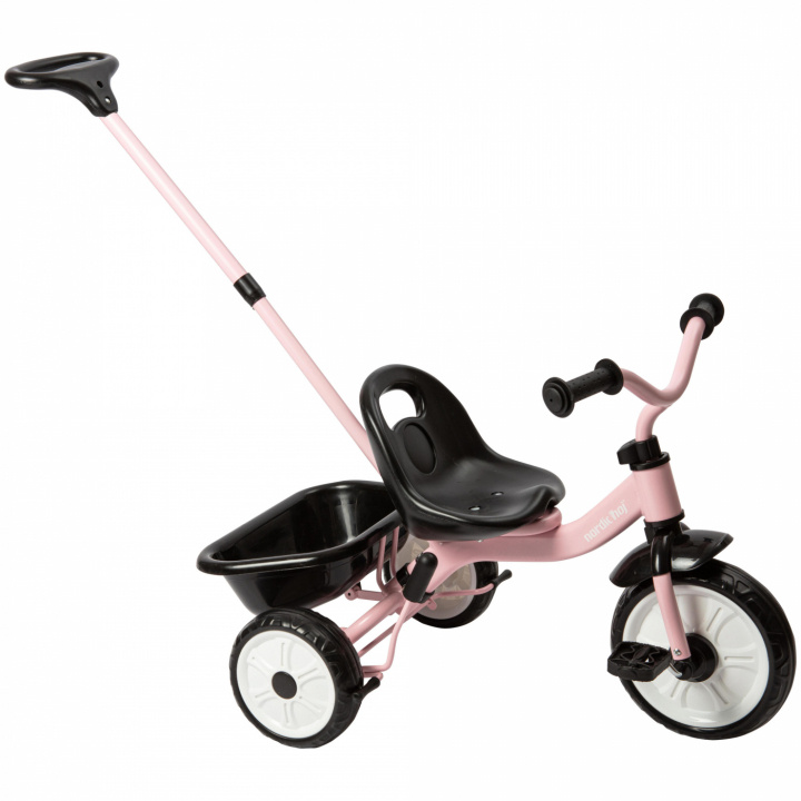 Nordic hoj Trehjuling, Rosa in de groep SPEELGOED, KINDER- & BABYPRODUCTEN / Buitenspeelgoed / Fietsen & Steppen bij TP E-commerce Nordic AB (C02418)