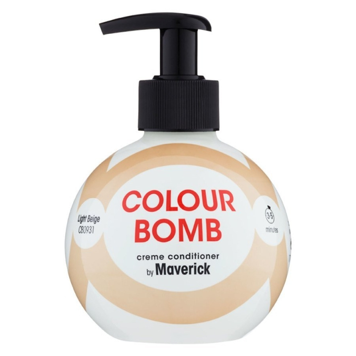 Colour Bomb - Light Beige 250ml in de groep BEAUTY & HEALTH / Haar & Styling / Haarverzorging / Haarverf / Haarverf & Kleurbommen bij TP E-commerce Nordic AB (C02472)