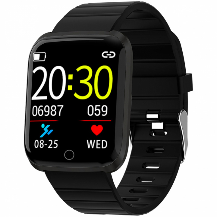 Denver Bluetooth Smart Watch, Svart in de groep SPORT, VRIJE TIJD & HOBBY / Smartwatch & Activiteitsmeters / Smartwatches bij TP E-commerce Nordic AB (C02541)