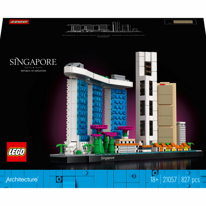 LEGO Architecture - Singapore in de groep SPEELGOED, KINDER- & BABYPRODUCTEN / Speelgoed / Bouwspeelgoed / Lego bij TP E-commerce Nordic AB (C02692)