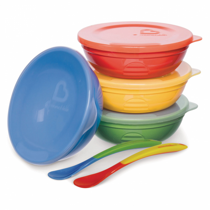 Burkar m lock 4-pack & 2skedar in de groep SPEELGOED, KINDER- & BABYPRODUCTEN / Eten & Drinken / Kinderservies bij TP E-commerce Nordic AB (C02715)