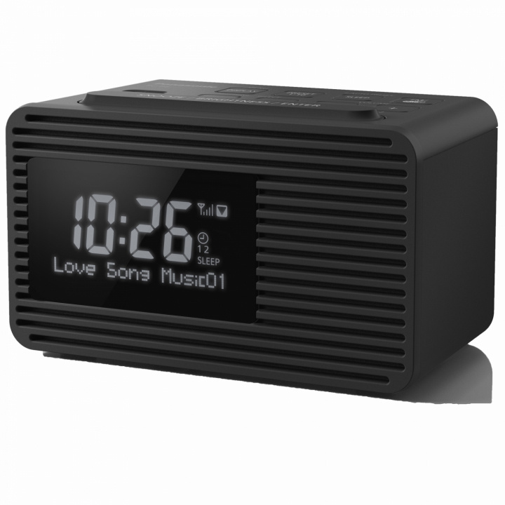 Clock Radio DAB+/USB in de groep HOME ELECTRONICS / Audio & Beeld / Thuisbioscoop, Hifi en Draagbaar / Radio & Wekkers / Wekkerradio bij TP E-commerce Nordic AB (C02754)