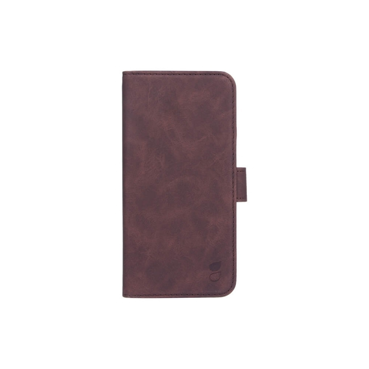 GEAR Mobile Wallet Brown Nubuck PU Samsung S22+ in de groep SMARTPHONE & TABLETS / Mobielbescherming / Samsung bij TP E-commerce Nordic AB (C02792)