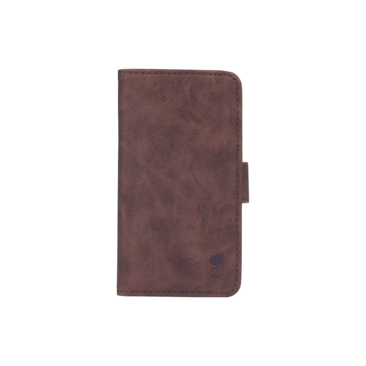 GEAR Mobile Wallet Brown Nubuck PU iPhone 6/7/8/SE in de groep SMARTPHONE & TABLETS / Mobielbescherming / Apple / iPhone SE (2nd gen & 3rd gen) / Lichttherapie bij TP E-commerce Nordic AB (C02794)