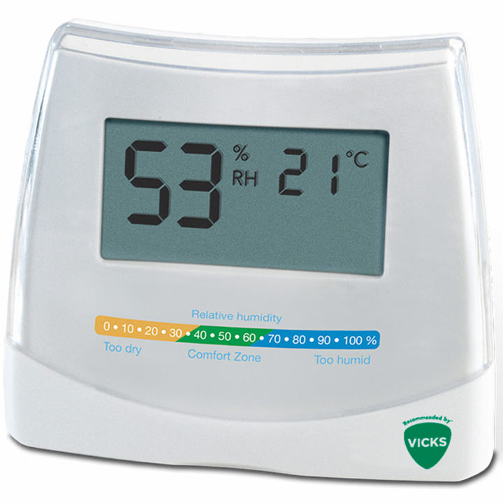 2 in 1 Hygrometer & Termometer in de groep HUISHOUDEN & TUIN / Ventilatoren & Klimaatproducten / Thermometers en weerstations bij TP E-commerce Nordic AB (C02825)