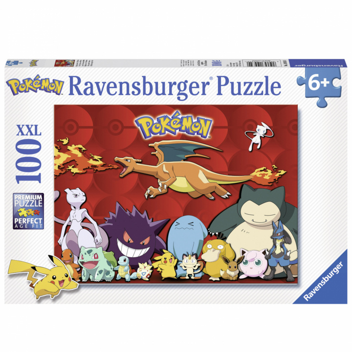 Ravensburger My Favourite Pokémon 100p in de groep SPEELGOED, KINDER- & BABYPRODUCTEN / Speelgoed / Puzzels bij TP E-commerce Nordic AB (C02923)