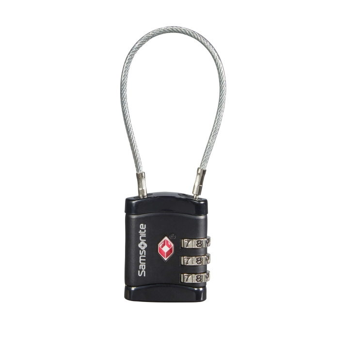 SAMSONITE Travel Acc. KEY LOCK CABLELOCK 3 DIAL TSA in de groep SPORT, VRIJE TIJD & HOBBY / Reisaccessoires / Overige bij TP E-commerce Nordic AB (C02973)