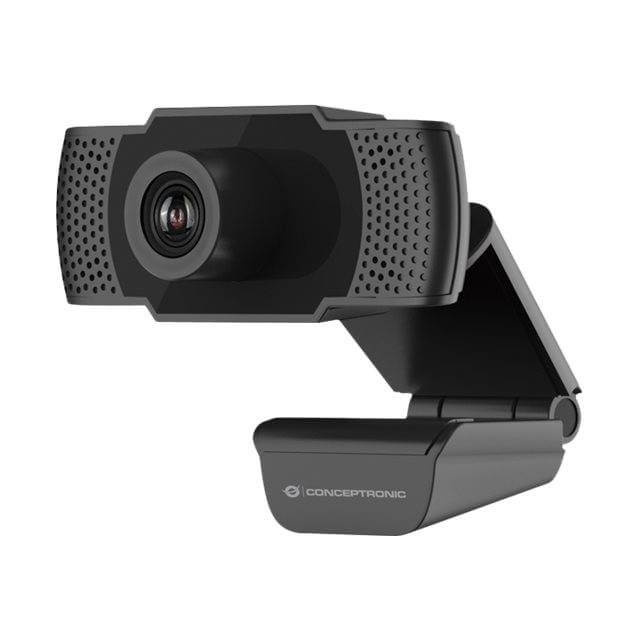 CONCEPTRONIC Webbkamera Amdis 1080P HD Microphone in de groep COMPUTERS & RANDAPPARATUUR / Computeraccessoires / Webcamera\'s bij TP E-commerce Nordic AB (C02982)