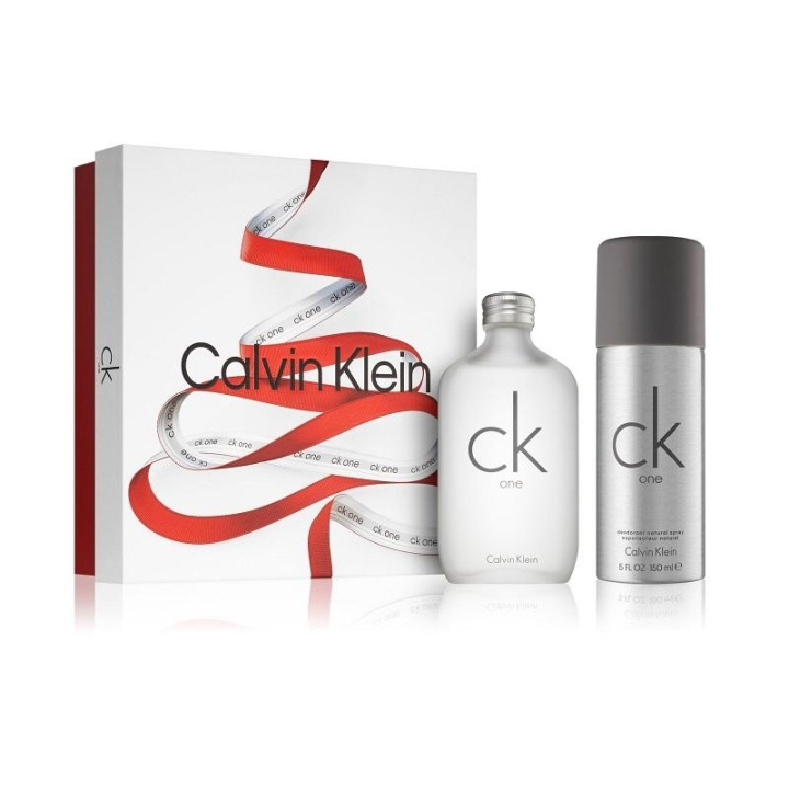 Giftset Calvin Klein Ck One Edt 100ml + Deo Spray 150ml in de groep BEAUTY & HEALTH / Cadeausets / Cadeausets voor hem bij TP E-commerce Nordic AB (C03095)