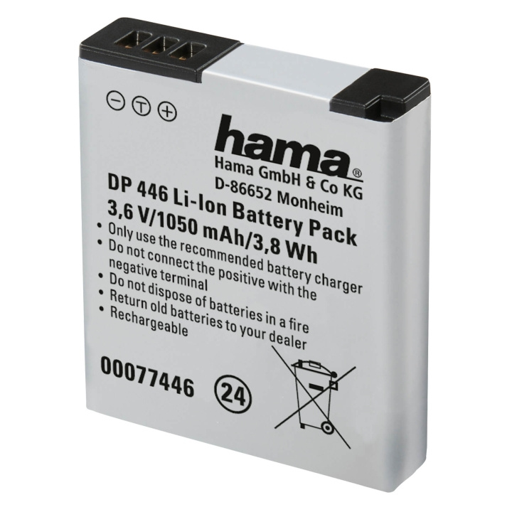 HAMA DP 446 Li-Ion Battery for Pan asonic DMW-BCM13 in de groep HOME ELECTRONICS / Foto & Video / Camerabatterijen bij TP E-commerce Nordic AB (C03251)