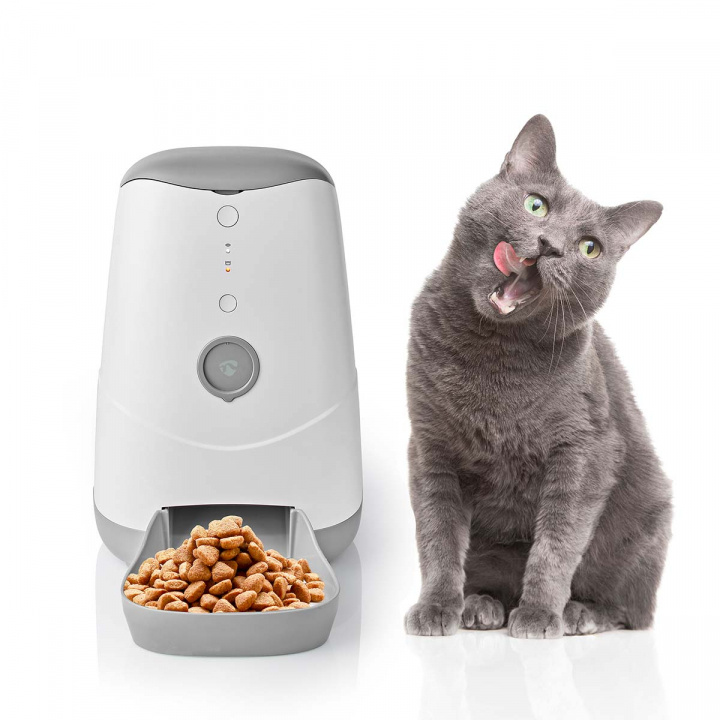 Nedis SmartLife Dierenvoeding Dispenser | Automatische Voerbak Kat en Hond | Wi-Fi | 3.7 l | Android™ / IOS in de groep HUISHOUDEN & TUIN / Huisdieraccessoires / Kat bij TP E-commerce Nordic AB (C03287)